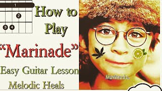 Dope Lemon - Marinade Easy Guitar Tutorial (Full Song - Chords/Solo) #DopeLemon