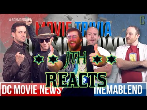 Movie Trivia Schmoedown - DC Movie News vs. CinemaBlend REACTION (JTH Reacts)