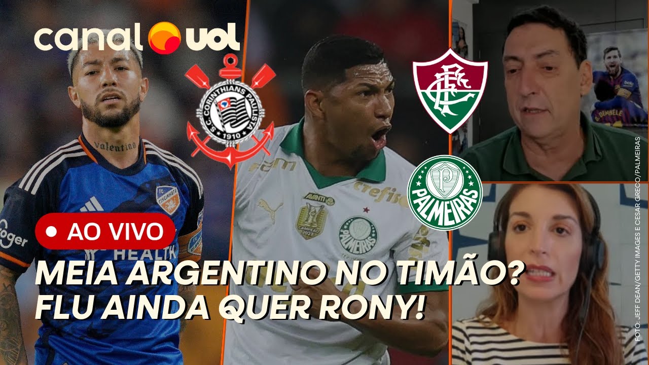 🔴CORINTHIANS PODE CONTRATAR MEIA ARGENTINO! RONY VAI PARA O FLU? ZÉ RAFAEL RECUSA OFERTA DO SANTOS
