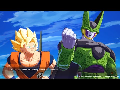 Dragon Ball FighterZ - Goku Asks Cell About Hell
