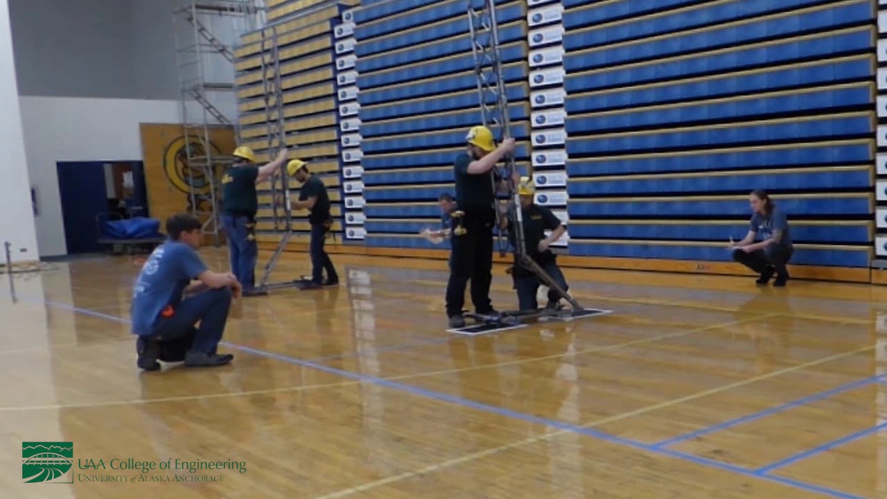 2018 ASCE Steel Bridge Construction Time Lapse