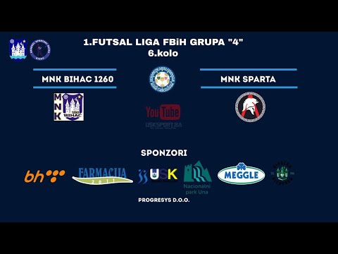 MNK BIHAĆ 1260 vs MNK SPARTA 6:3