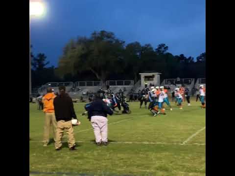 Rico Ray first down on 3rd and 3 Sumter sharks game 2