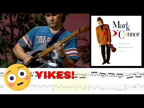 Brent Mason Guitar Solo Animated Tab - Pick It Apart (Mark O Connor)