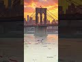 Welcome To New York Relaxing Travel Plane Animation