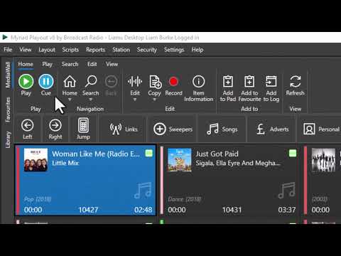 Myriad 6 Playout - Switching Between Light and Dark Mode