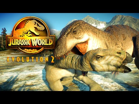 Acrocanthosaurus HUNTS Iguanodon - Early Cretaceous Documentary - Jurassic World Evolution 2