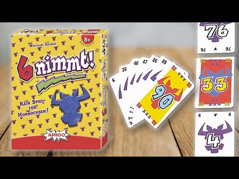 6 NIMMT - Game Rules TV (German Game Instructions) - Amigo Rules Hornochse