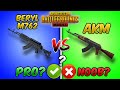 AKM VS Beryl M762 (Weapon Comparison) PUBG MOBILE Guide/Tutorial (Tips and Tricks)