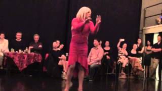 Oliver Kolker as "Margot" visits Milonga Querida in LA