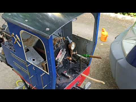 Probelauf 5 Zoll Zechenlok "Zornige Ameise"          5" Gauge Coal-Mine Loco Test