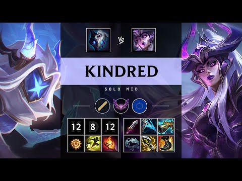 Kindred Mid vs Syndra - EUW Master Patch 25.20