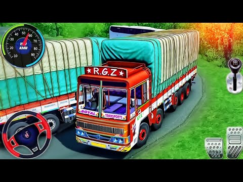 Offroad Cargo Truck Ashok Lorry Driver - Indian Truck Driver Simulator 3D - Android GamePlay