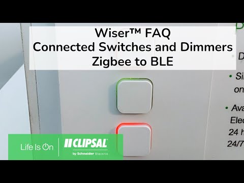 Wiser Faq Connected Switches Or Dimmers Zigbee To Ble