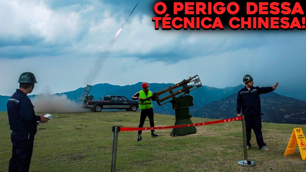 COMO A CHINA FEZ CHOVER COM ESSA TÉCNICA PERIGOSA? INACREDITÁVEL!