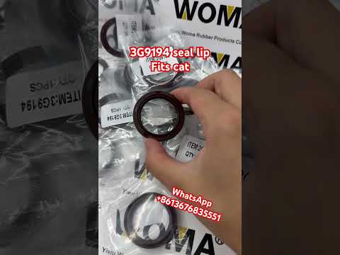 WOMA seal lip type 3G-9194 for CAT, caterpillar seal parts 3G9194 , China WOMA factory #WOMASEAL