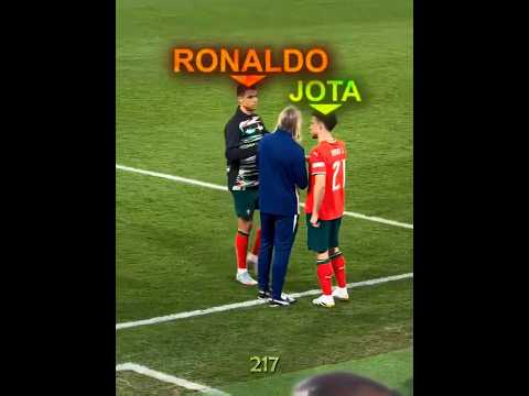 Ronaldo And Jota Friendship...❤️‍🩹🕊️