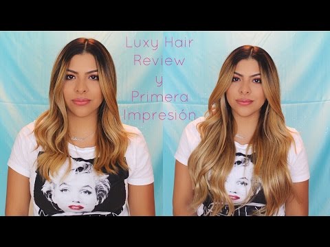 Luxy Hair | Review y Primera Impresión Extensiones de cabello por clip || Dirty Blonde 220g 20'