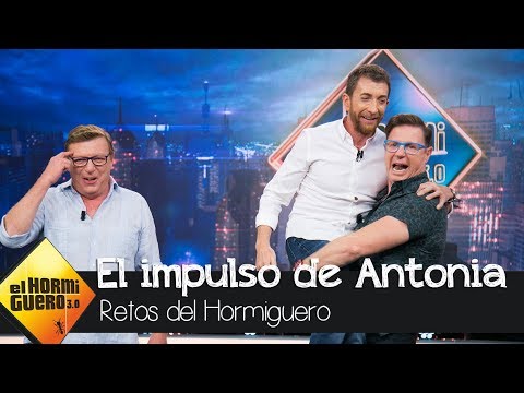 El inesperado impulso de Antonia antes de jugar - El Hormiguero 3.0