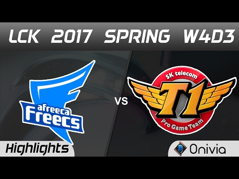 AFS vs SKT Highlights Game 2 LCK Spring 2017 W4D3 Afreeca Freecs vs SK Telecom T1