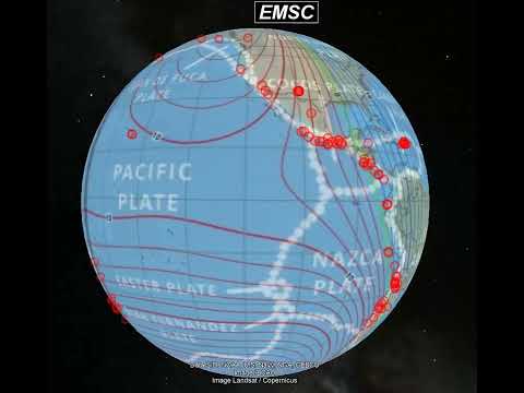 03 28 2022 EMSC Earthquake Events