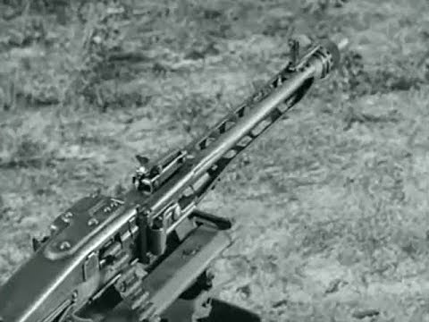 MG-42's high rate of fire...
