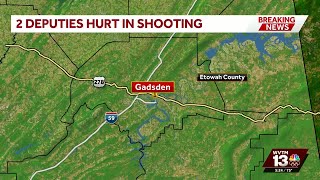 2 Etowah County deputies, suspect injured in Gadsden shootout