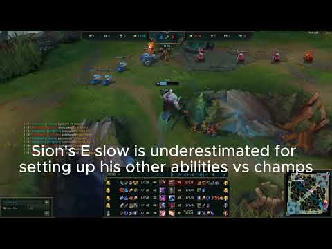 Trinity force Sion Top vs Zeri