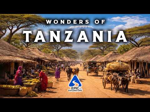 WONDERS OF TANZANIA | Land of the Great Migration | 4K Travel Guide