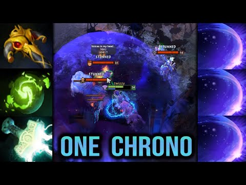ONE CHRONO [ Faceless Void ] THE MOST INSANE TEAM FIGHT