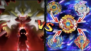 Spriggan Requiem VS All the Beyblades That Created it! | Beyblade Burst Battle
