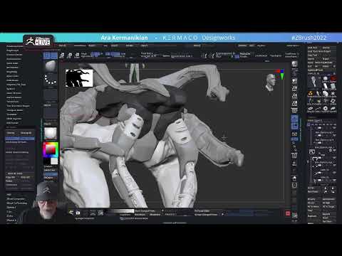 Kermaco: Mech Design - Ara Kermanikian - ZBrush 2022