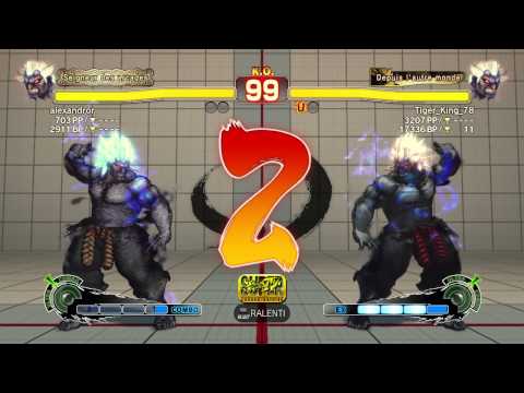 alexandror ( Oni ) Vs. Tiger_King_78 ( Oni ) USFIV - HD 720p