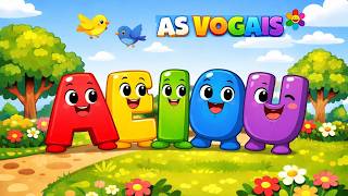 Learning the Vowels A E I O U | Fun Early Childhood Education