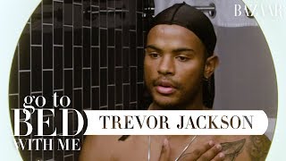 &#39;Grown-ish&#39; Star Trevor Jackson&#39;s Nighttime Skincare Routine | Go To Bed With Me | Harper&#39;s BAZAAR