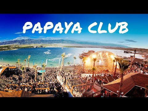 Summer destination, PAG ISLAND - ZRCE BEACH Papaya club