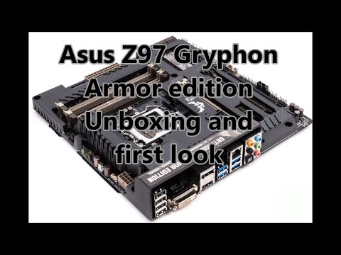 Asus Z97 Gryphon: Armor Edition. Unboxing and first look.