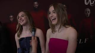 Noelle Sheldon & Cali Sheldon arrive at the \