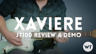 Video thumbnail for Xaviere JT-100 Electric Guitar Review (Jazzmaster copy) by Worship Tutorials