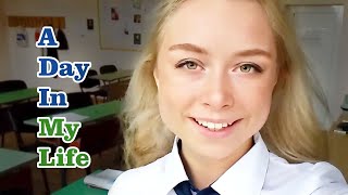 A Day in My Life • Studying, Friends, Swimming and Dogs