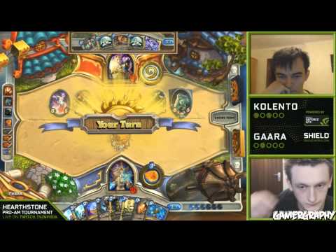 NVIDIA Hearthstone Pro-Am Tournament - Week 4 - Kolento vs Gaara
