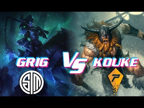 PIX Kouke Olaf vs Sejuani TSM Grig | Duo Bjergsen Yasuo Daduu Kennen | Ranked Na