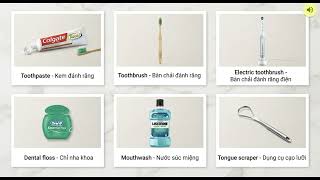 Tiếng Anh giao tiếp: Lesson 4 - Toiletries
