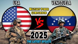 USA vs Venezuela Military Power Comparison 2025 | Venezuela vs USA Military Power 2025