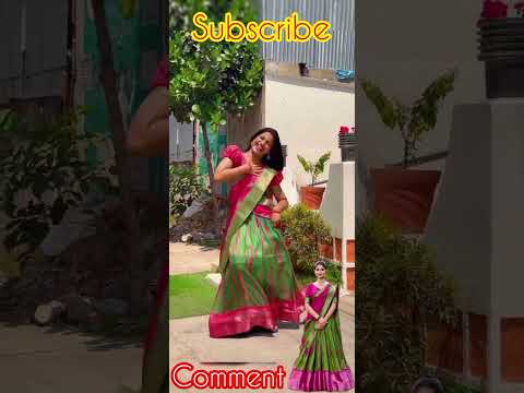 😍Likitha Beautiful♥️💚🛍️ #halfsareedesign #shortvideo#onlineshopping #plz_subscribe_my_channel 🙏🏻🤗