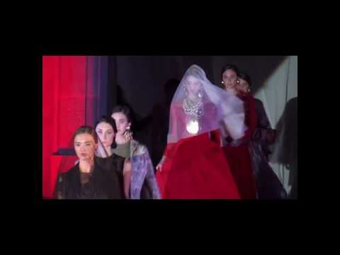 Michele Miglionico sfila a Frammenti 2016 Civitavecchia