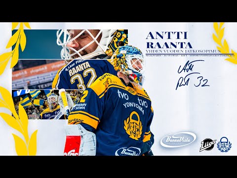 Antti Raanta jatkaa Lukossa kevääseen 2027 asti