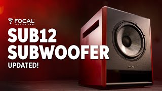 Video thumbnail for Updated Focal Monitors | Sub12 Powered Studio Subwoofer Overview by Sweetwater