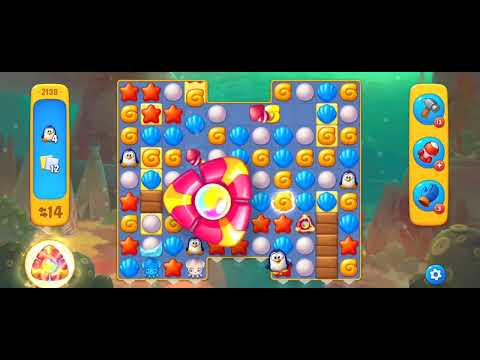 Fishdom Easy Level 2138 (with full seashell [Super Lightning] & timed bombs) @choraelmin