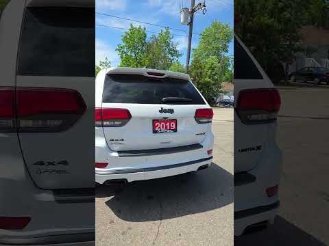 2019 Jeep Grand Cherokee Limited X 4x4 in White for sale at Jerry Pfeil Chrysler Dodge Jeep Ram in New Hamburg, ON